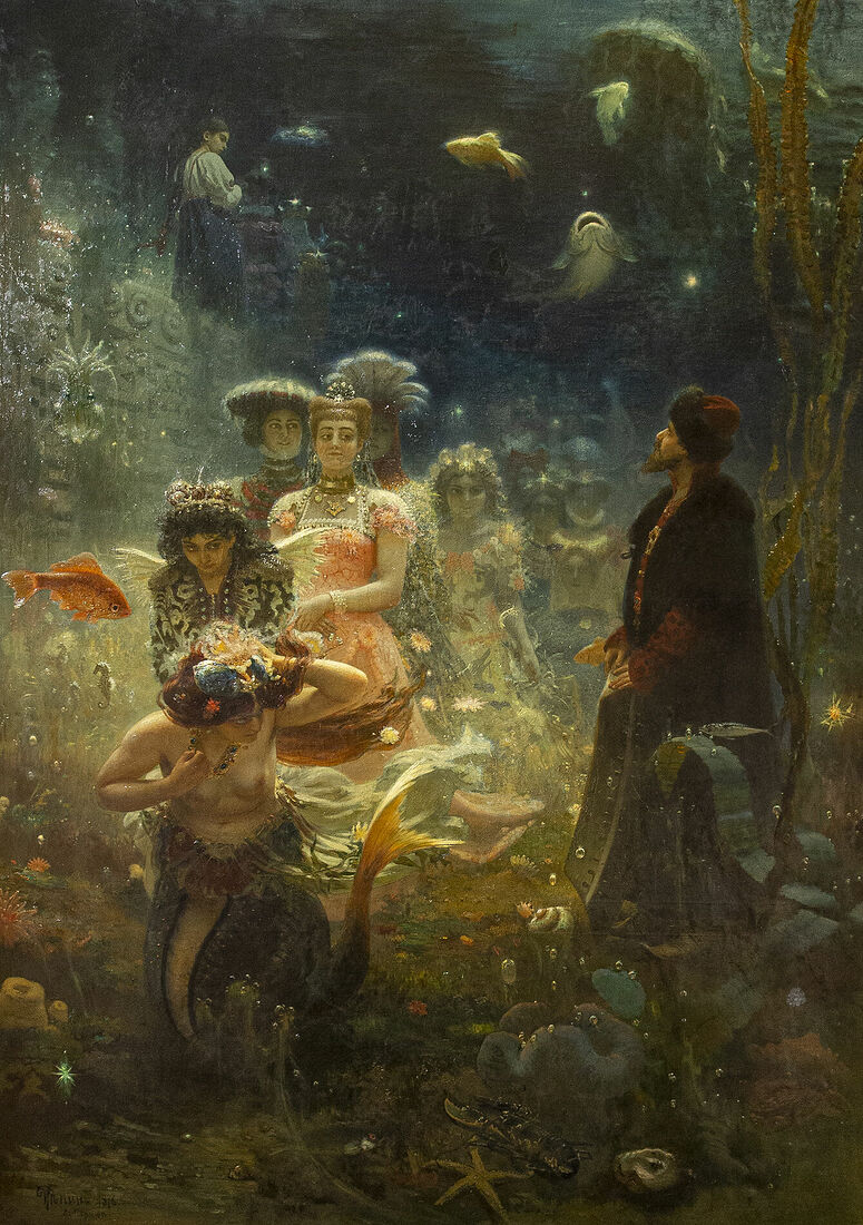 Arcady Zakharov photo. Repin. Садко 1876