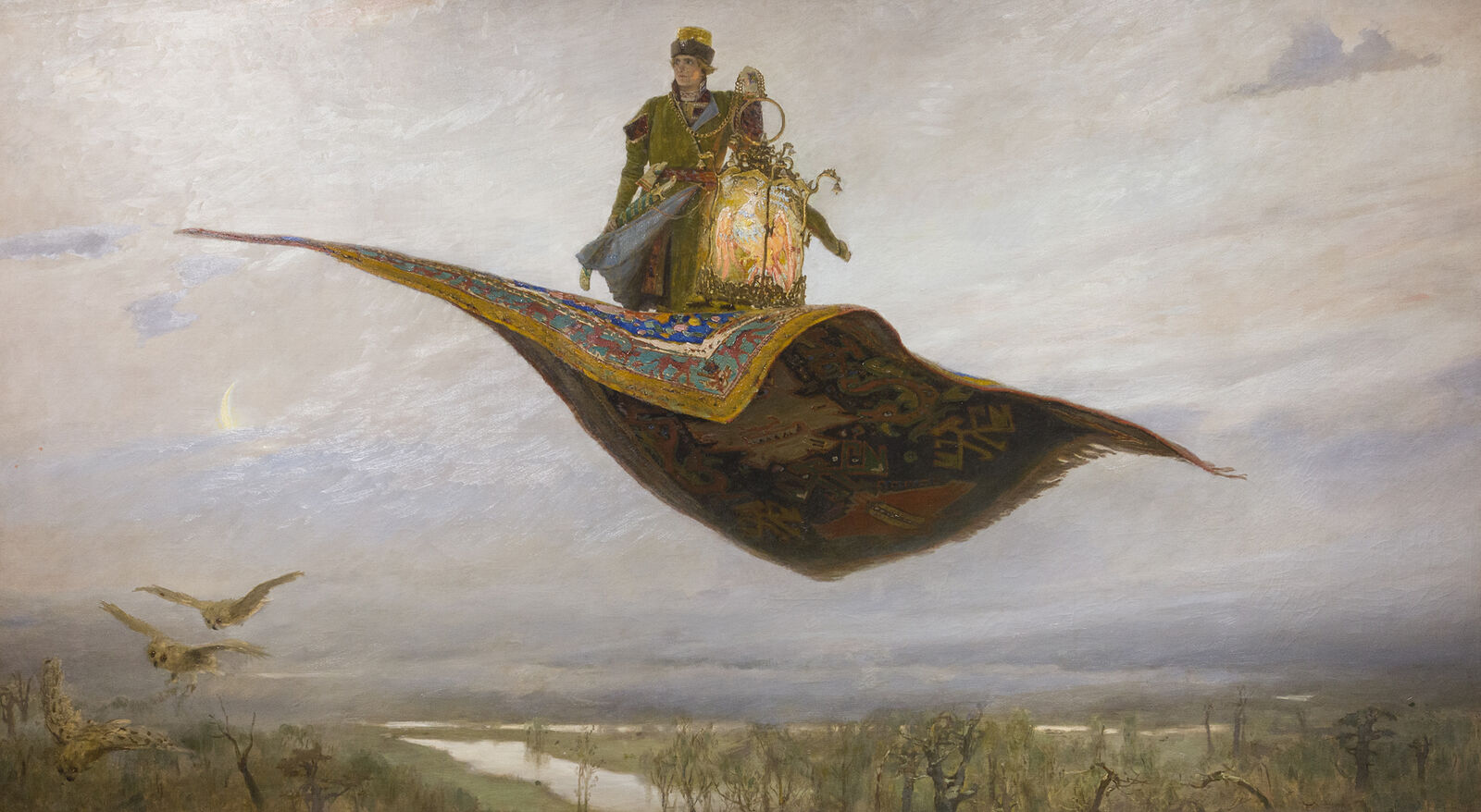 Аркадий Захаров фотография. Васнецов. Ковёр-самолёт. 1880