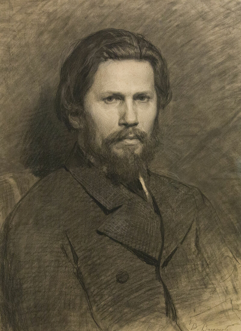 Аркадий Захаров фотография. Васнецов. Портрет И.Н.Крамского. 1871