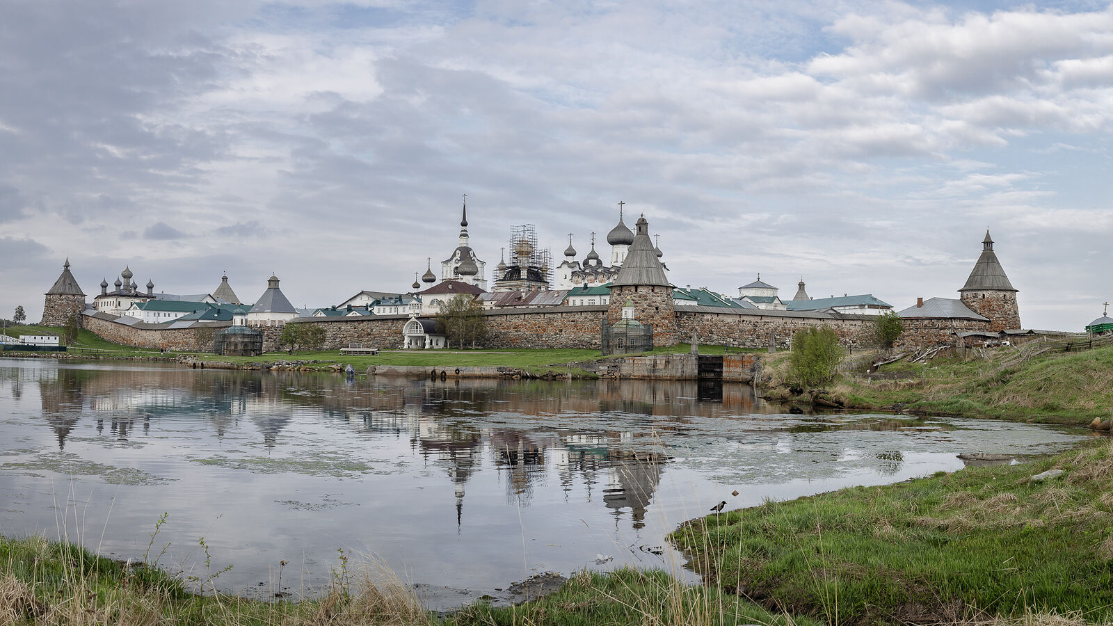 Аркадий Захаров фотография. Соловки. Вид с бухты Благополучия