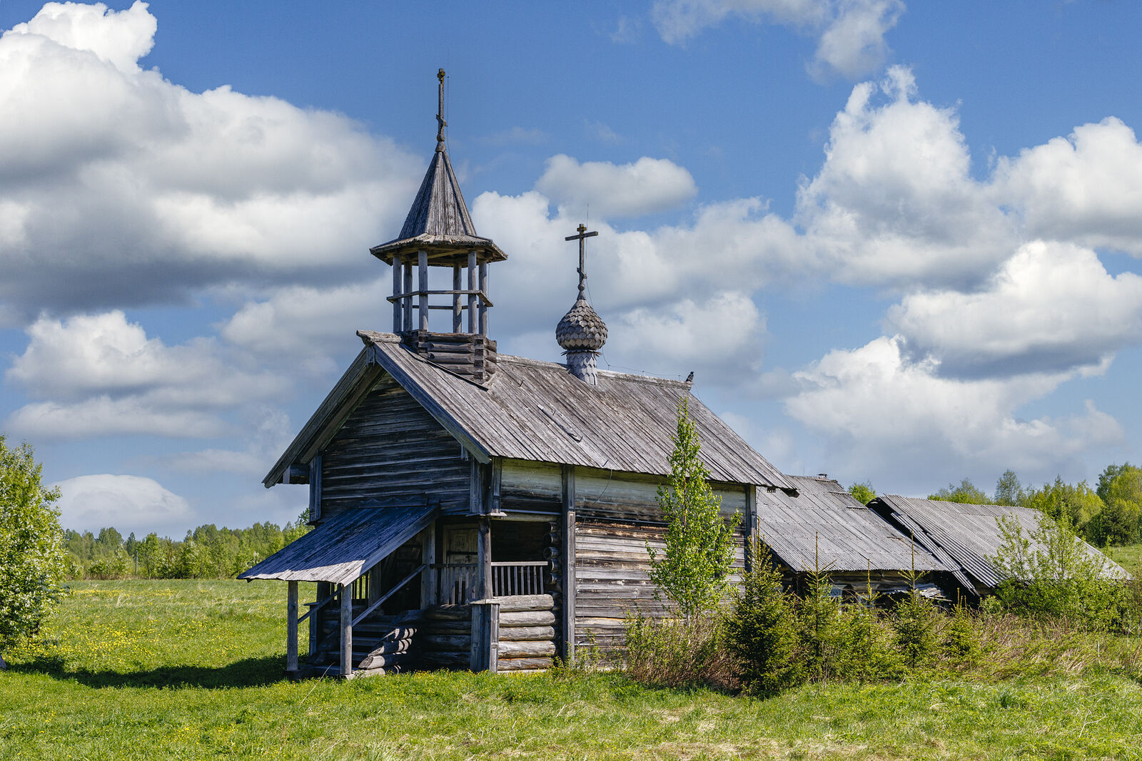 Arcady Zakharov photo. Chapels. The Vvedenskaya Chapel. 1805 Kenozero. Ryzhkovo village